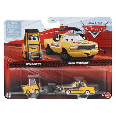 Cars İkili Karakter Araçlar Megan Shifter & Masha Ellswrench JDH41