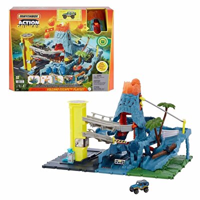 Matchbox Aksiyon Sürücüleri Volkanik Alanda Macera Oyun Seti HHW21