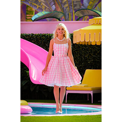 Barbie Movie Pembe Elbiseli Bebek