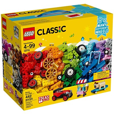 LEGO® Classic Tekerlekli Yapım Parçaları