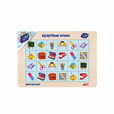 Ahşap Eğitici Eşleştirme Oyunu Karışık 2