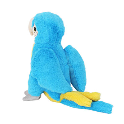 Peluş Papağan Mavi 35 Cm