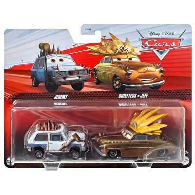 Cars İkili Karakter Araçlar Jeremy ve Chıeftess HLH64