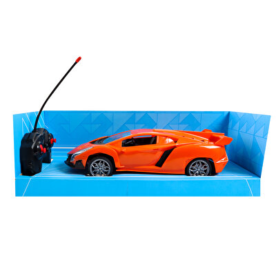 1:16 Ölçekli Uzaktan Kumandalı Şarjlı Ferrari Turuncu