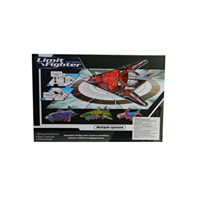 Rc Sesli ve Müzikli Jet Mavi