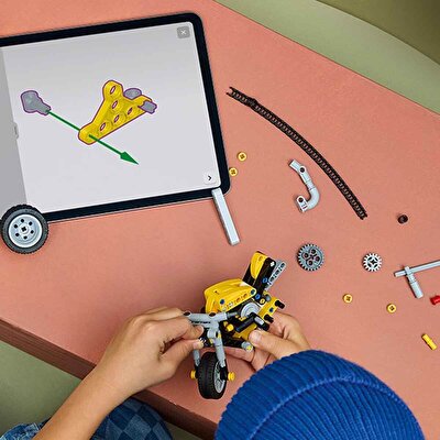 LEGO Technic Sarı Motosiklet 42225