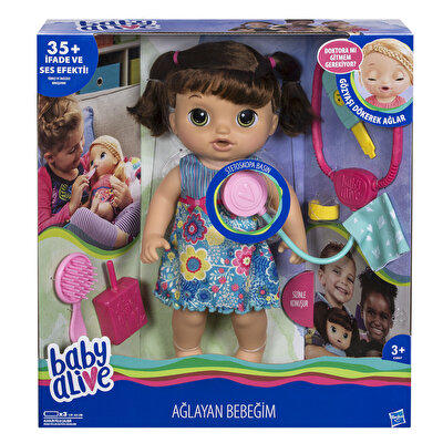 Baby Alive Ağlayan Bebeğim Kumral