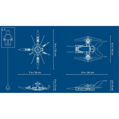 LEGO Super Heroes Batman Brother Eye Parçalama 76111