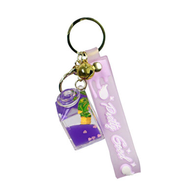 Sıvı Akrilik Anahtarlık Bottle