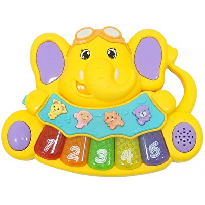 Türkçe Fil Masalcı Piyano Sarı