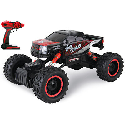 Uzaktan Kumandalı 4x4 Dev Arazi Kaşifi Siyah