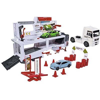 Majorette MAN TGX Porsche Deneyim Aracı Seti
