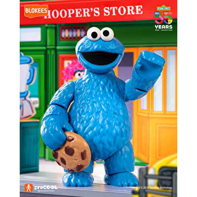 Blokees Sesame Street preCOOL S1 Figür Yapım Seti Cookie Monster