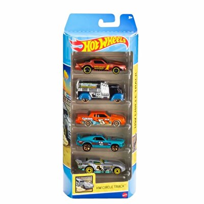Hot Wheels Beşli Araba Seti Hw Circle Track HLY65