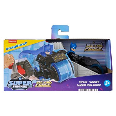 Imaginext DC Super Friends Aksiyon Figürü ve Fırlatma Seti Batman Launcher