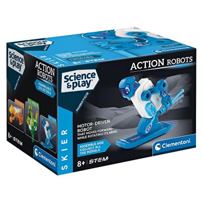 Clementoni Robotik Laboratuvar Action Robot Skier