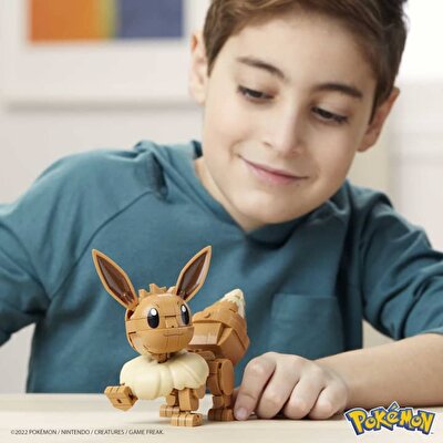 Mega Pokemon Yap ve Oyna Figürler Eevee HDL84