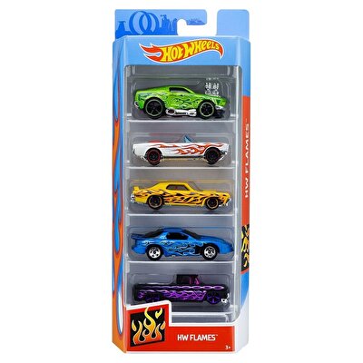 Hot Wheels Beşli Araba Seti FKT64