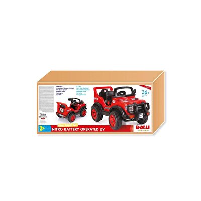 Nitro Akülü Araba 6 Volt