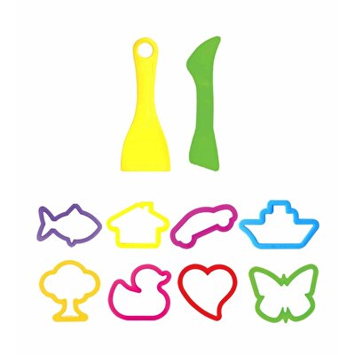 Lets Oyun Hamuru Kalıpları 10 Parça