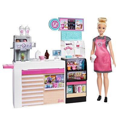 Barbie'nin Kahve Dükkanı Oyun Seti GMW03
