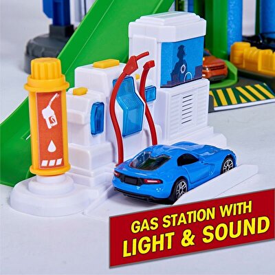 Majorette Super City Garaj Seti