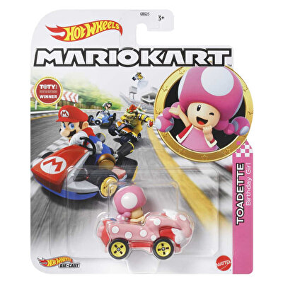 Hot Wheels Mario Kart Karakter Araçlar Toadette HDB26