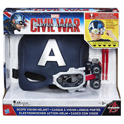 Captain America Civil War Optik Görüşlü Başlık