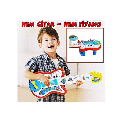 İlk Gitarım Piyano ve Gitar İkisi Bir Arada
