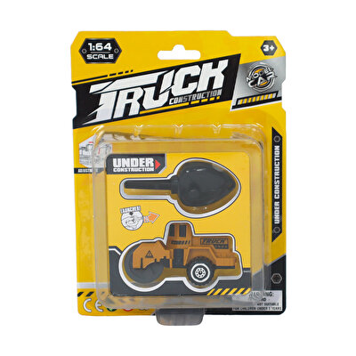 Anahtarlı Bas Gitsin İnşaat Araçları Silindir