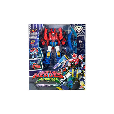 Dinoster Dönüşebilen Robot Raptor Bolt Wing Figür