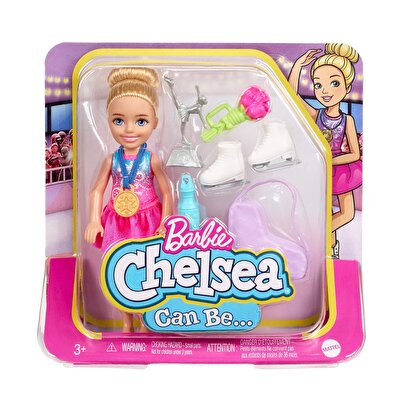 Barbie Chelsea Meslekleri Öğreniyor Bebek Serisi Buz Pateni HCK68