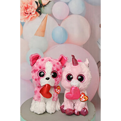 TY Beanie Boos Darling Unicorn Valentine 25 cm.