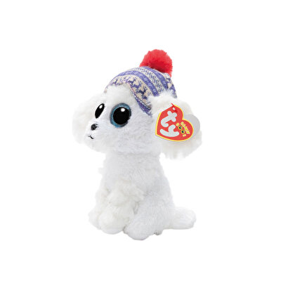 Ty Beanie Boos Sleighbell Beyaz Köpek 15 Cm