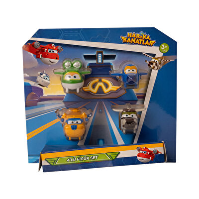 Harika Kanatlar 4'lü Figür Seti 2