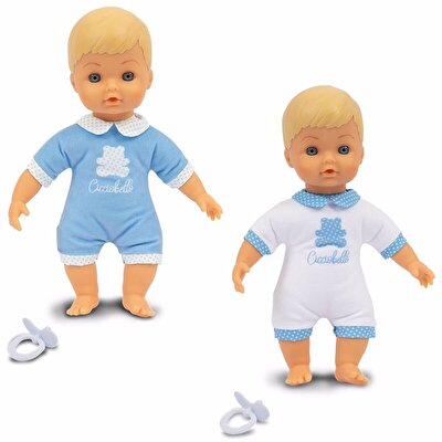 Cicciobello Yumuş Bebek 24 cm Beyaz Tulum