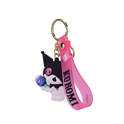 Hello Kitty ve Arkadaşları Anahtarlık CDU8 Kuromi Ice Cream