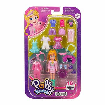 Polly Pocket Farklı Kombin Eğlencesi Oyun Setleri HRD60