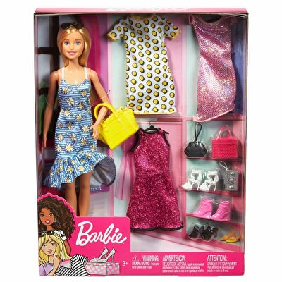 Barbie'nin Kıyafet Kombinleri Oyun Seti GDJ40