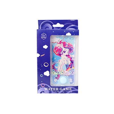 Mor Renkli Unicorn Retro Su Oyunu