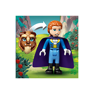 LEGO Disney Princess Belle And The Beast's Castle 43196