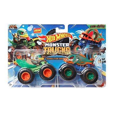 Hot Wheels Monster Trucks Güçlü İkili 1:64 Arabalar Duck N' Roll HWN54