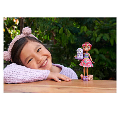 Enchantimals Popüler Karakter Bebekler Oneda Otter ve Kelpie HXB98