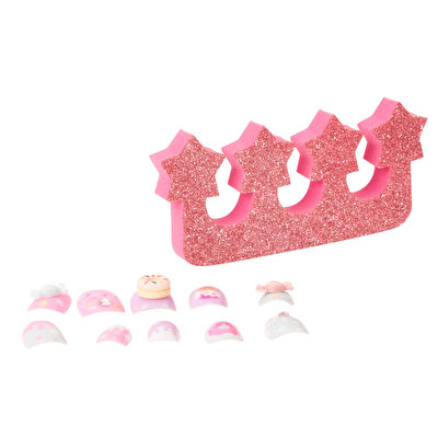 Hot Focus Sparkle Taşınabilir Işıltılı Tırnak ve Makyaj Seti