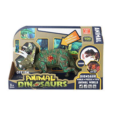 Animal Dinosaurs Serisi Sesli Işıklı Dino A5