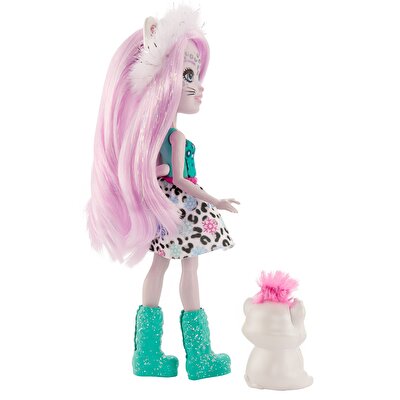 Enchantimals Kar Leoparı Sybill Bebek ve Flake GJX42
