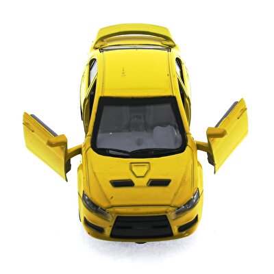 Diecast Sesli Işıklı Arabalar - Sarı