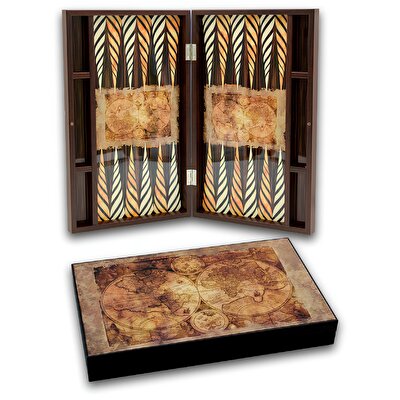 Elegance Parlak Eski Desenli Tavla