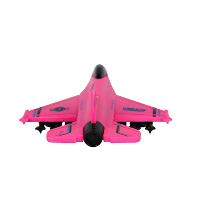Çek Bırak Savaş Uçakları Pembe 12 Cm