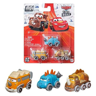 Cars Mini Karakter Arabalar Üçlü Paket HLL68